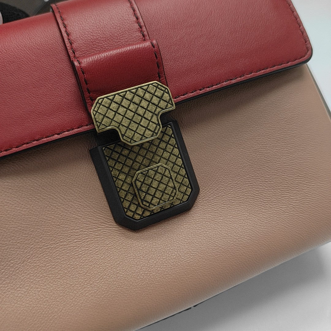Piazza Small Calfskin Multicolor
