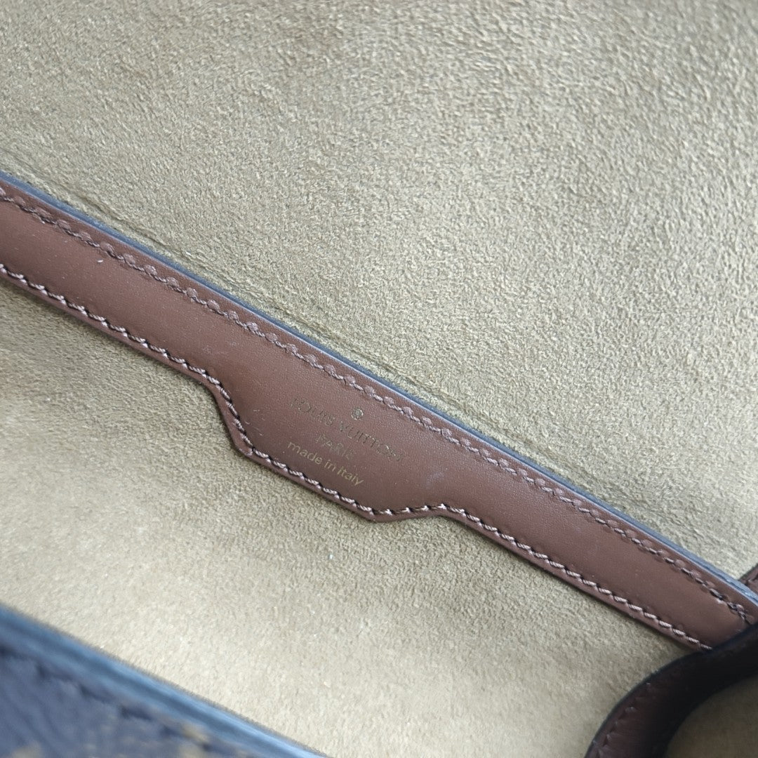 PAPILLON 19 Monogram Coated Canvas Brown