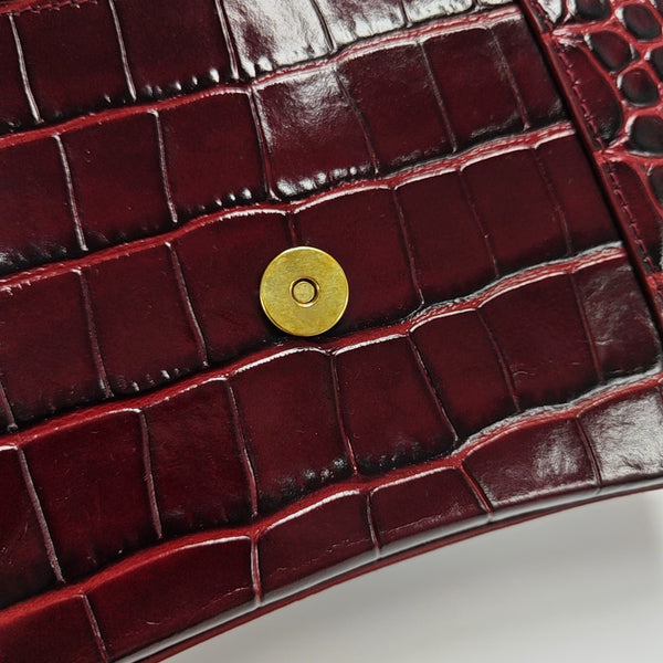 Hourglass S Calfskin Red