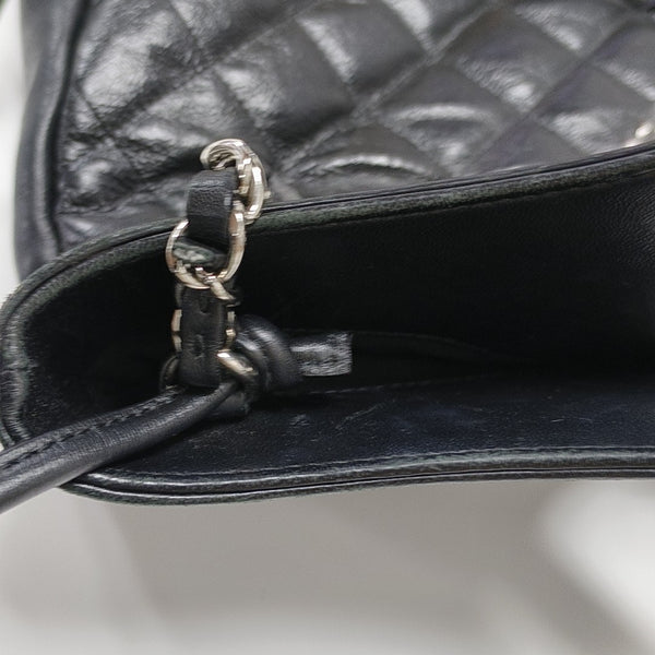 CHANEL 31 Large Quilted Calfskin Black