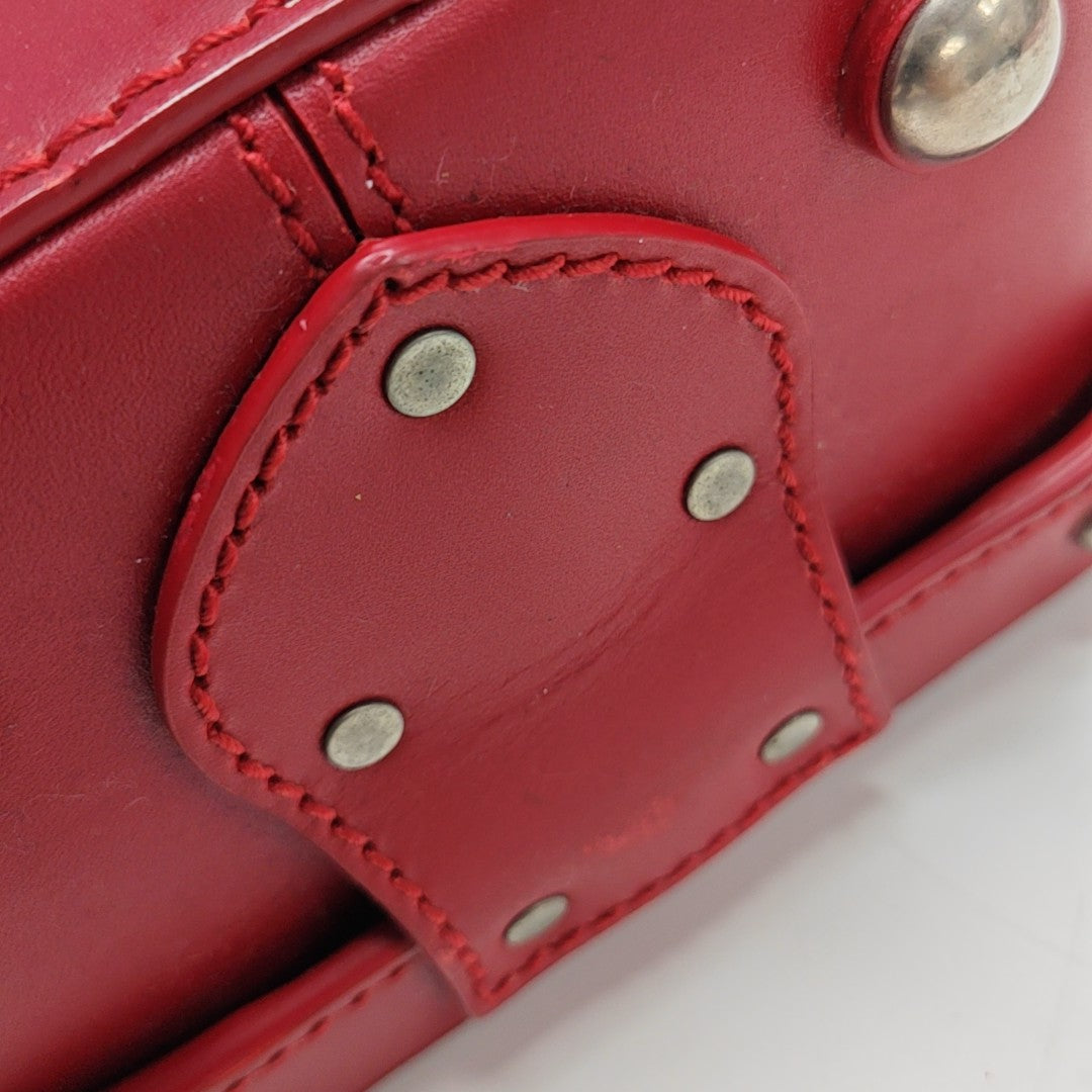 MICA Calfskin Red