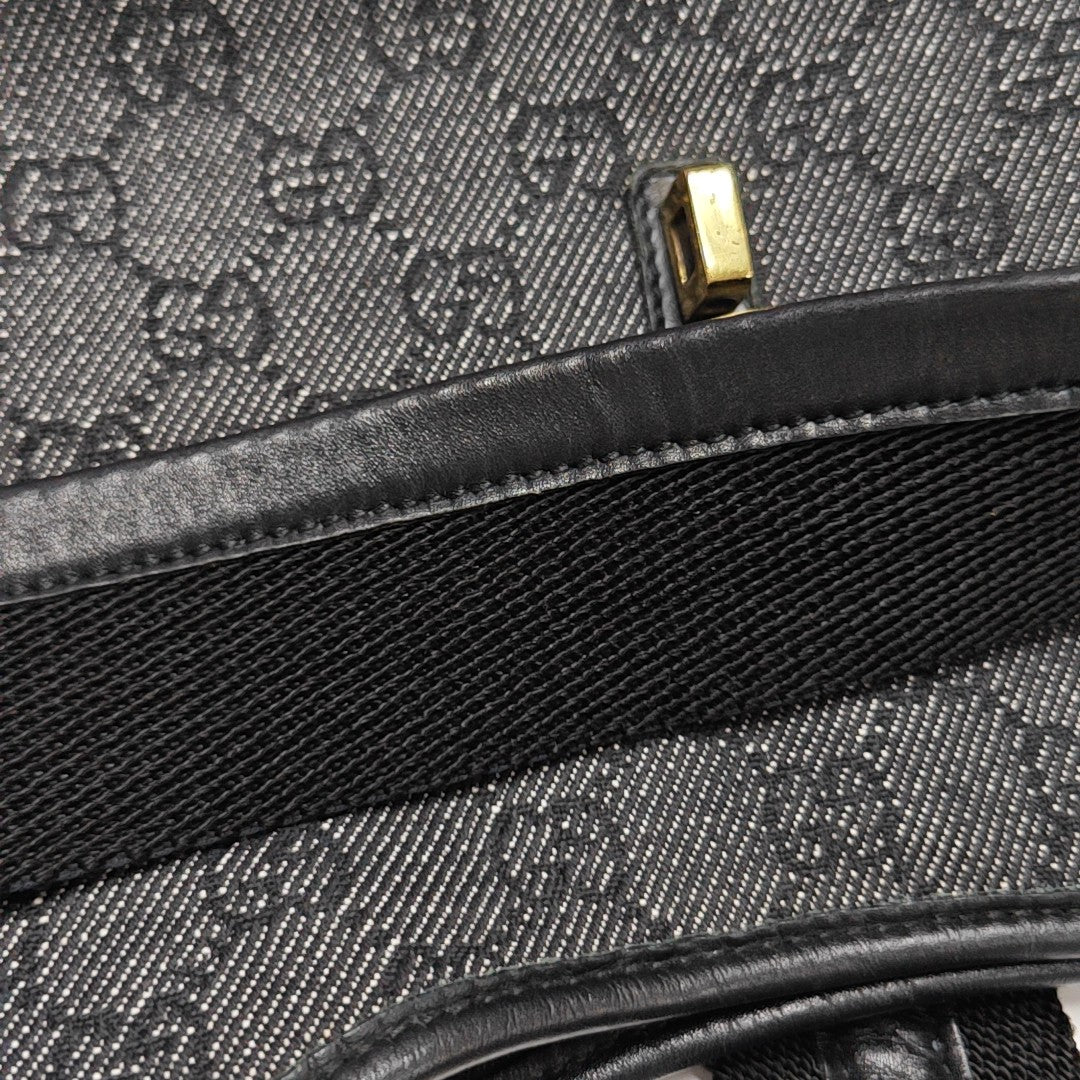 Sherry Monogram Canvas Black