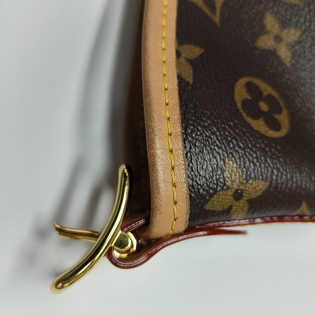 CARRYALL PM Monogram Coated Canvas Brown