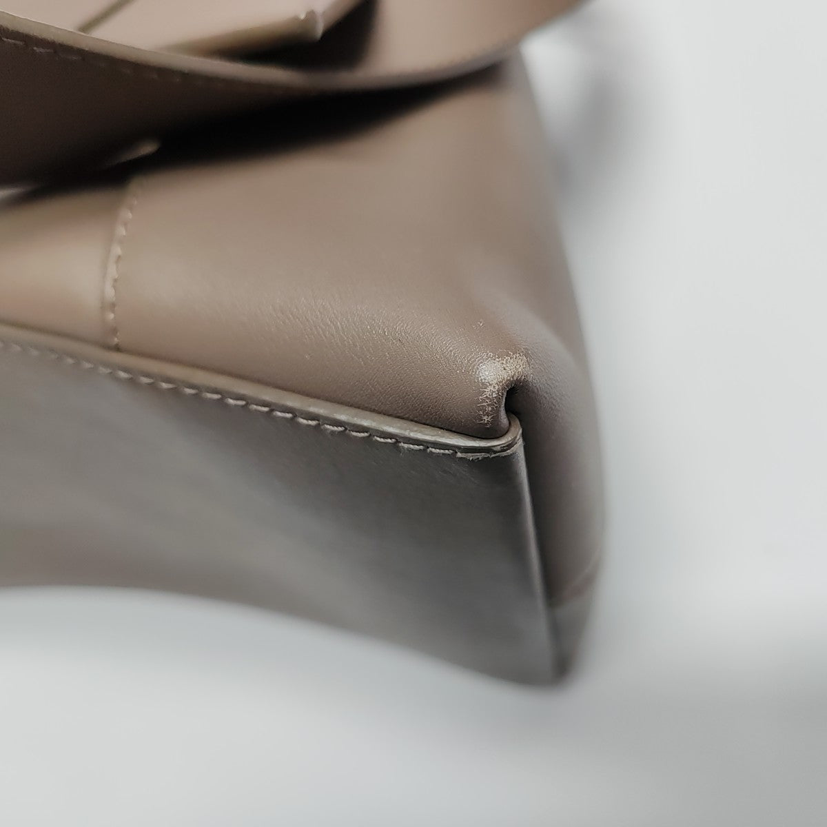Downtown Medium Quilted Calfskin Gray