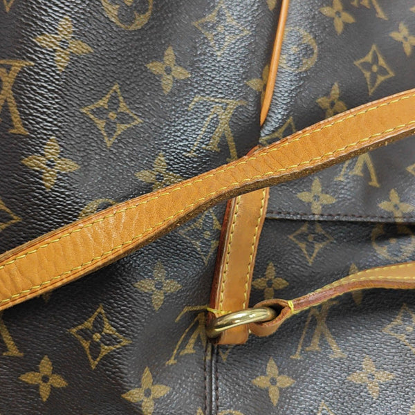 TOTALLY MM Monogram Coated Canvas Brown