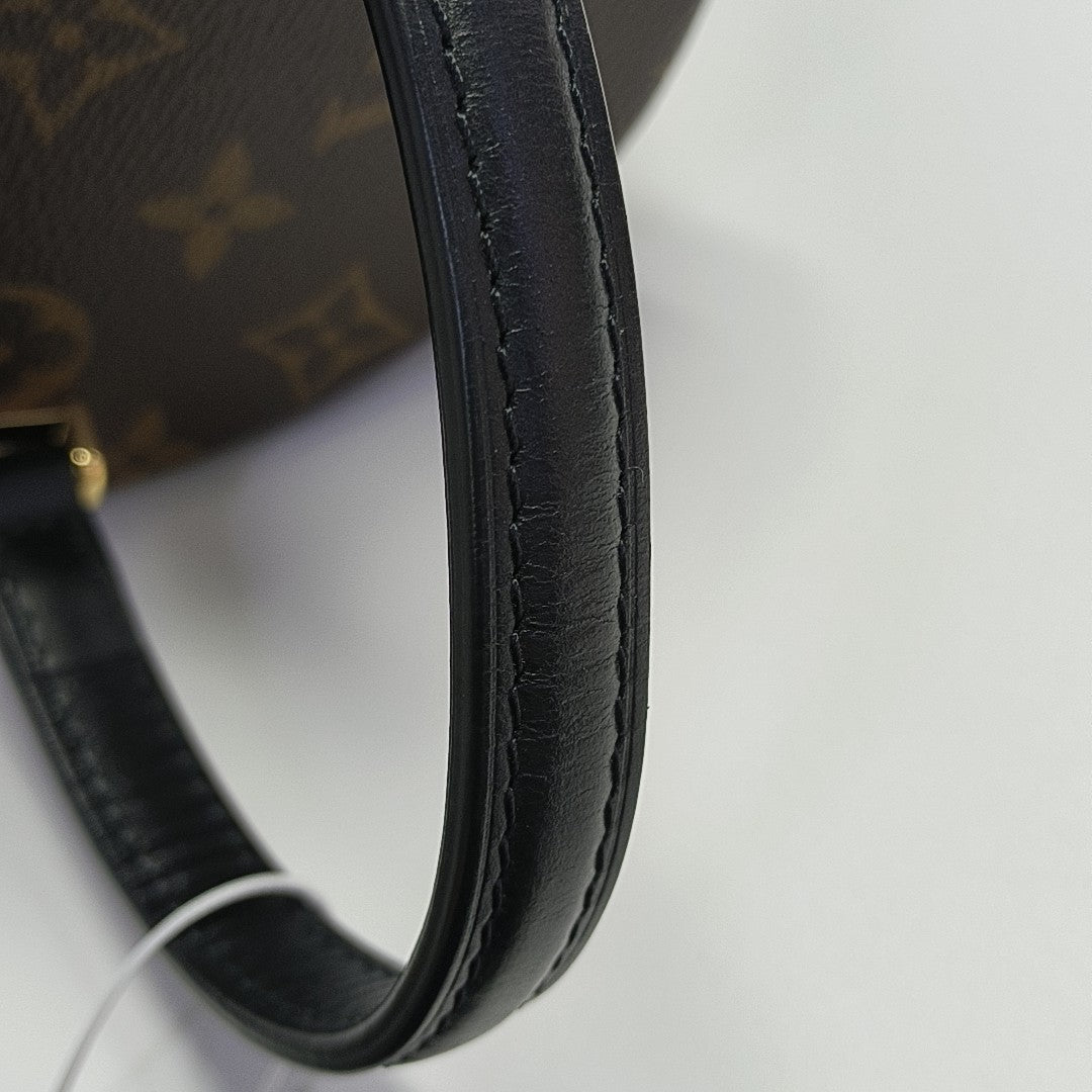 CANNES PM Monogram Coated Canvas Brown