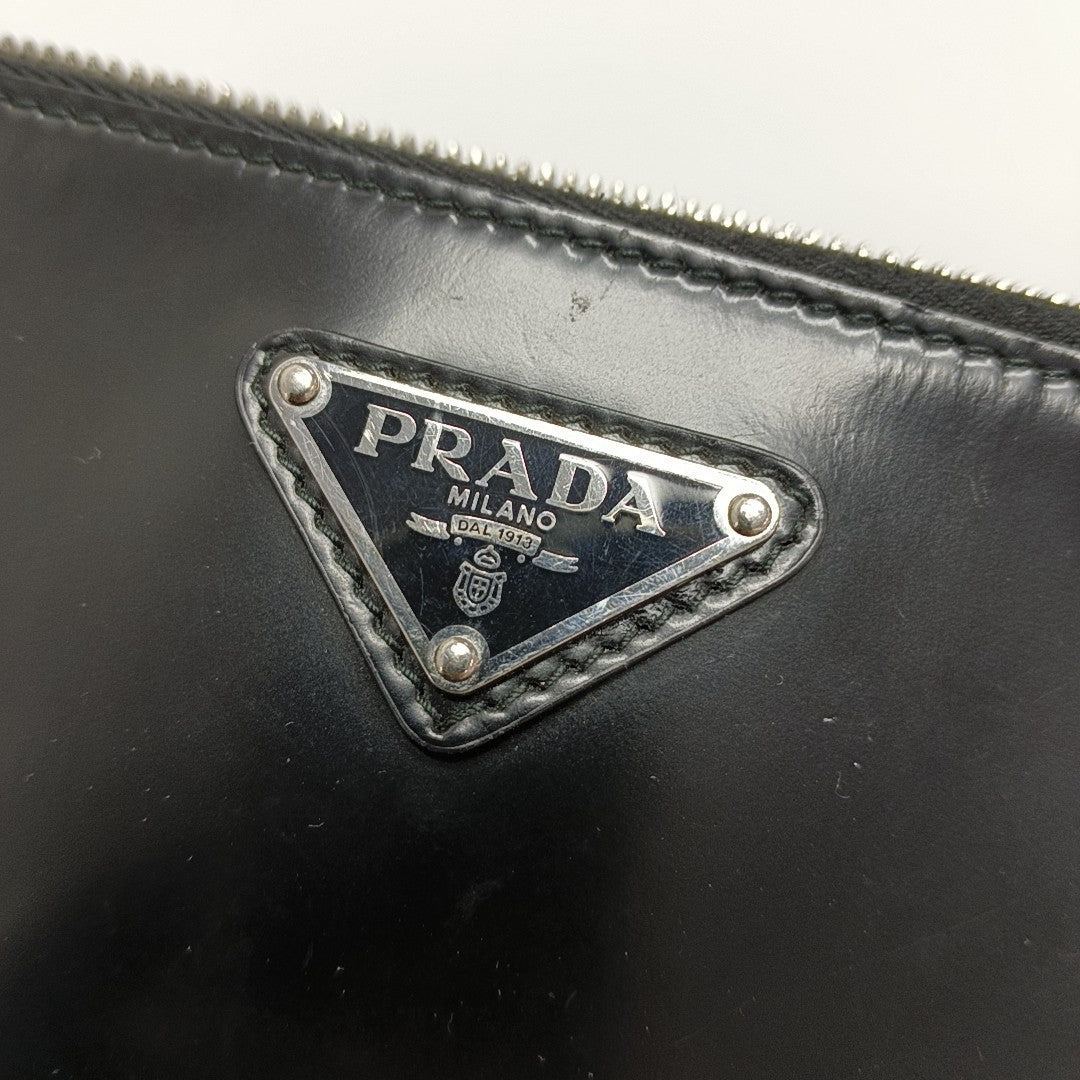 Calfskin Crossbody Bag Black