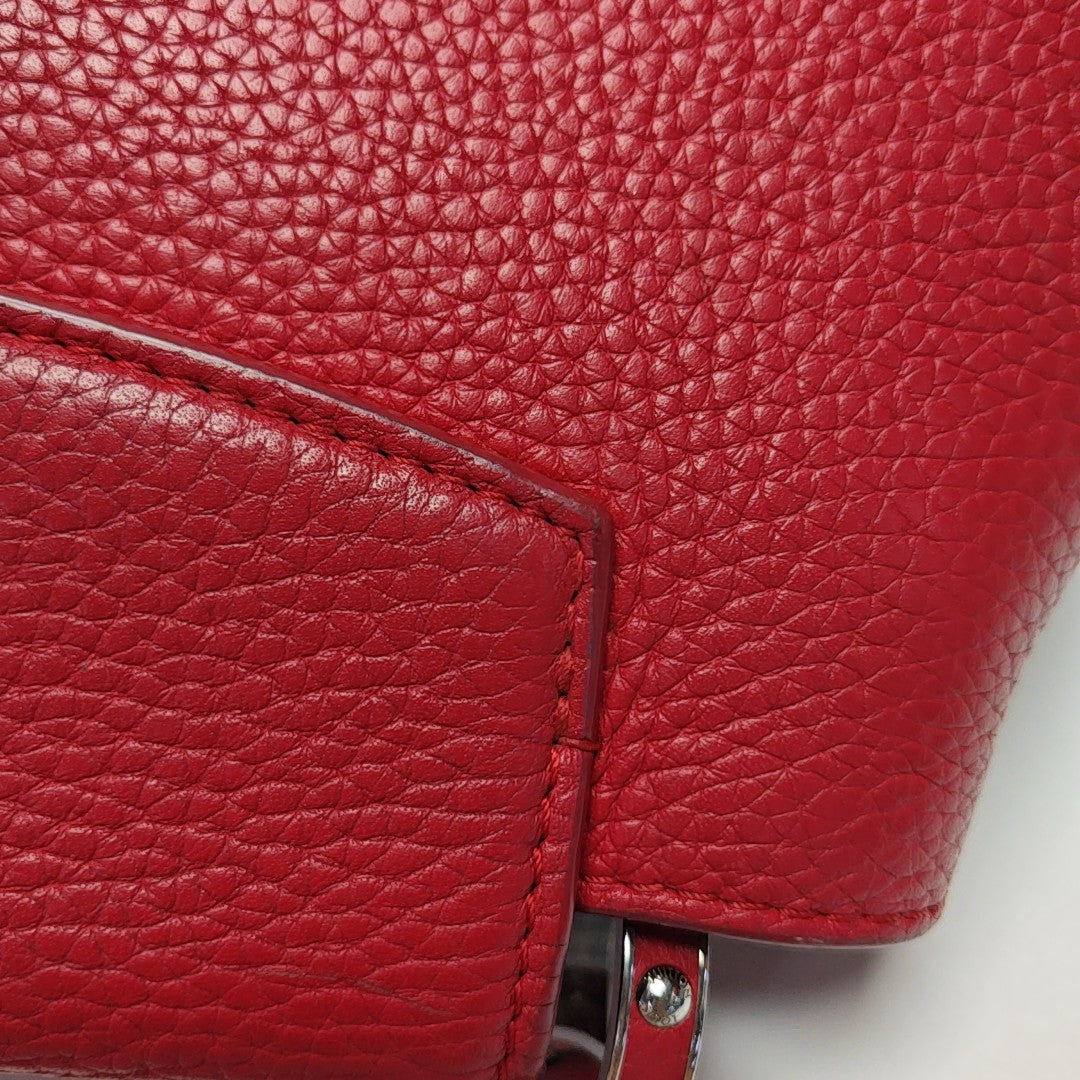 CAPUCINES BB Calfskin Red