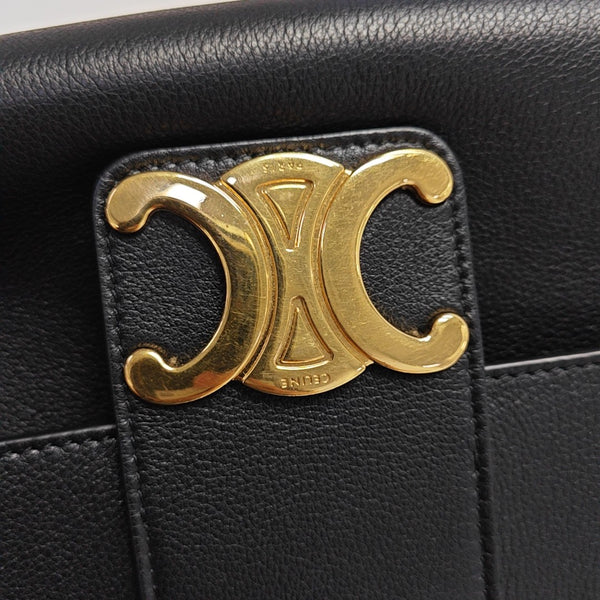 TEEN VICTOIRE Medium Calfskin Black
