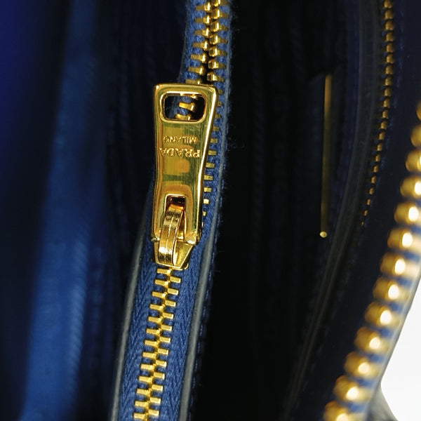 Galleria Small Patent Leather Blue