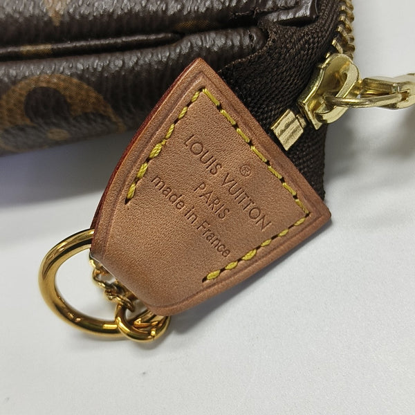 ACCESSOIRES Mini Monogram Coated Canvas Brown