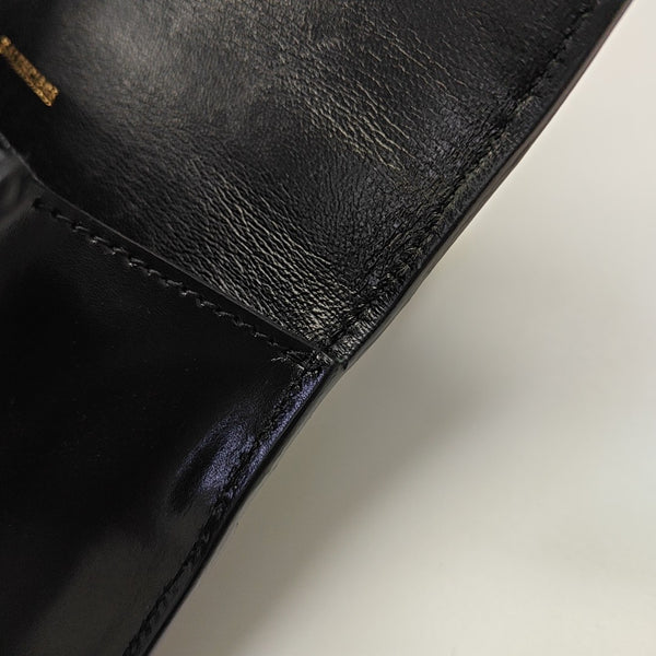 Hourglass S Calfskin Black