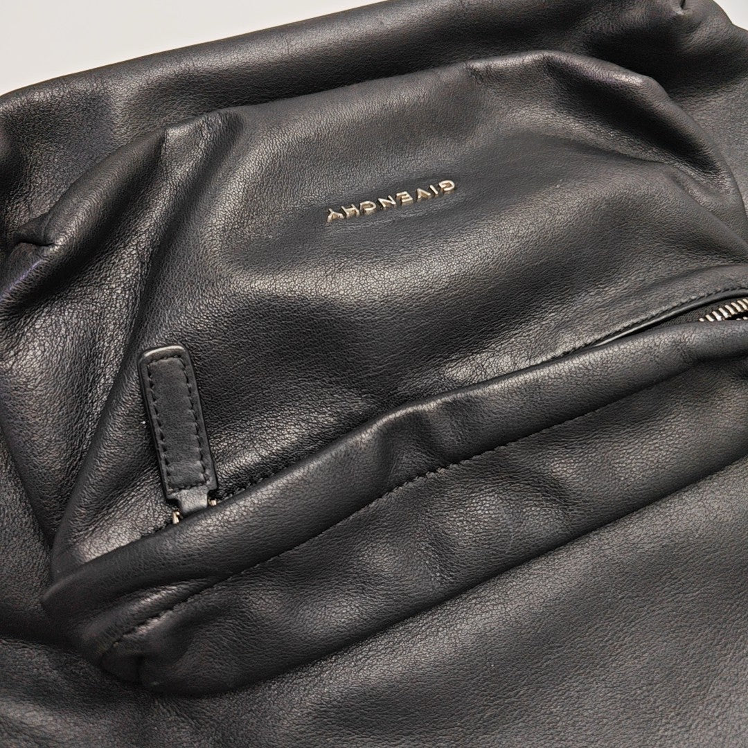 Calfskin Backpack Black