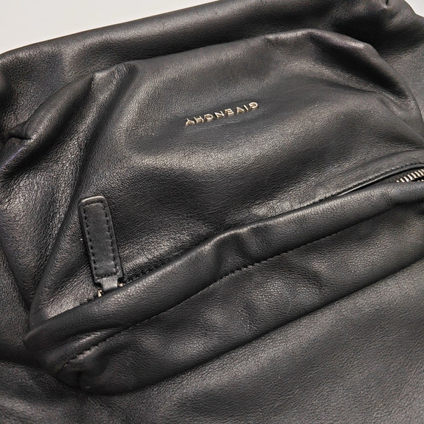 Calfskin Backpack Black