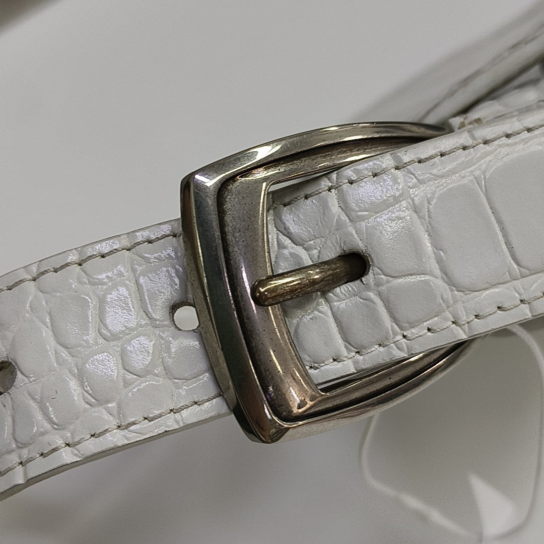 Ghost Calfskin White