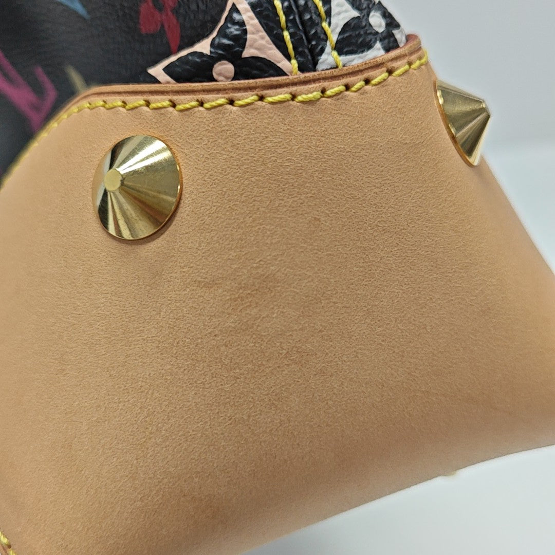 LV × TM JUDY MM Monogram Coated Canvas Black