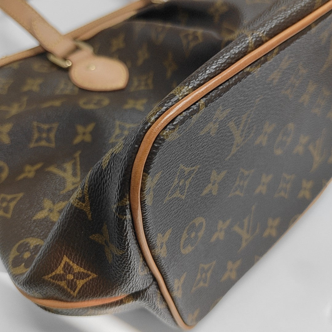 PALERMO PM Monogram Coated Canvas Brown