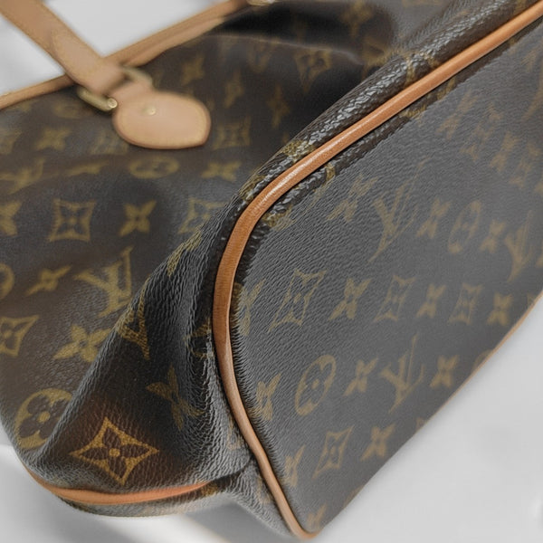 PALERMO PM Monogram Coated Canvas Brown