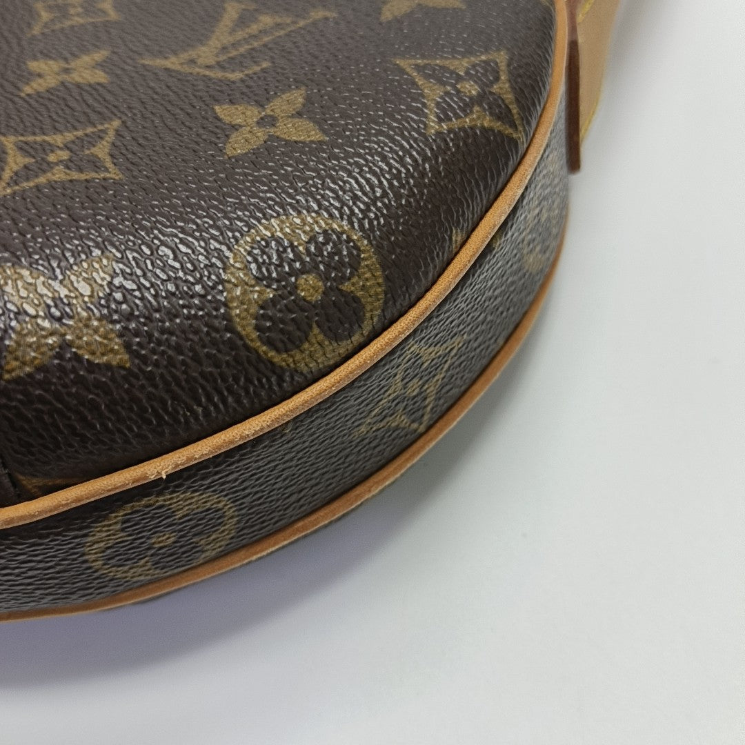 CROISSANT PM Monogram Coated Canvas Brown