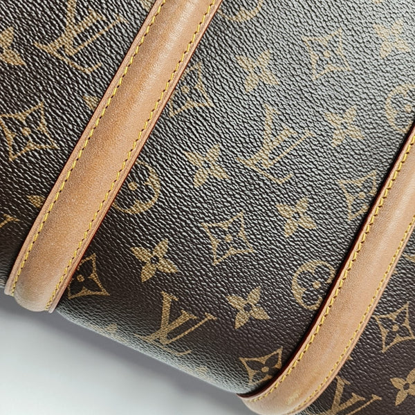 SOUFFLOT MM Monogram Coated Canvas Brown