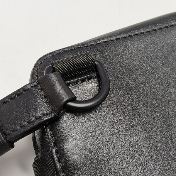 Calfskin Shoulder Bag PM Black