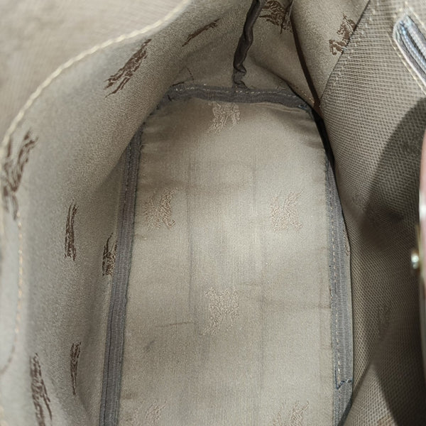 Canvas Top Handle Bag Beige