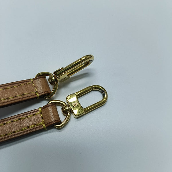 ALMA BB Monogram Coated Canvas Brown