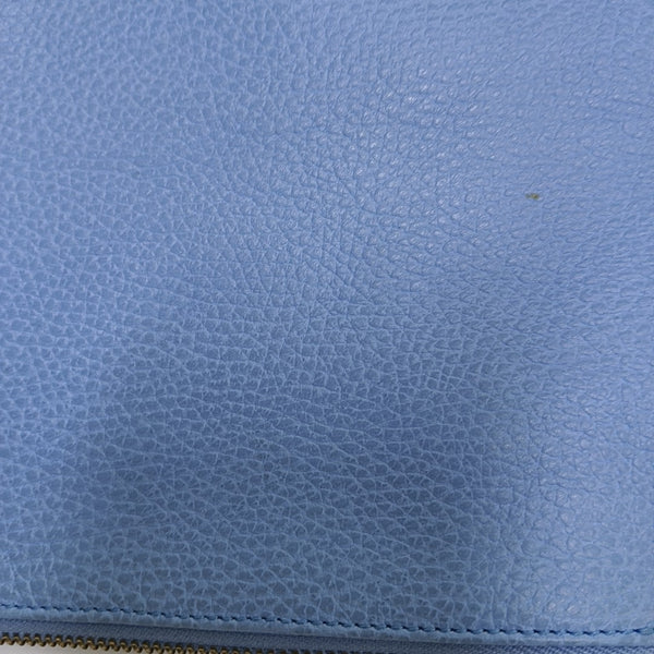 Leather Blue