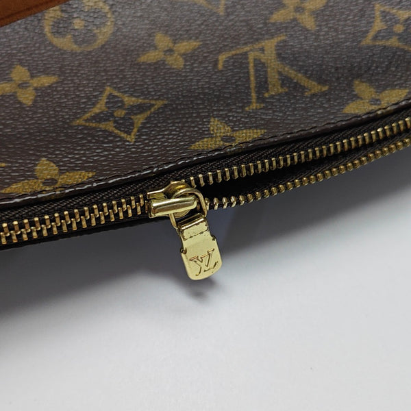 ACCESSOIRES Monogram Coated Canvas Brown