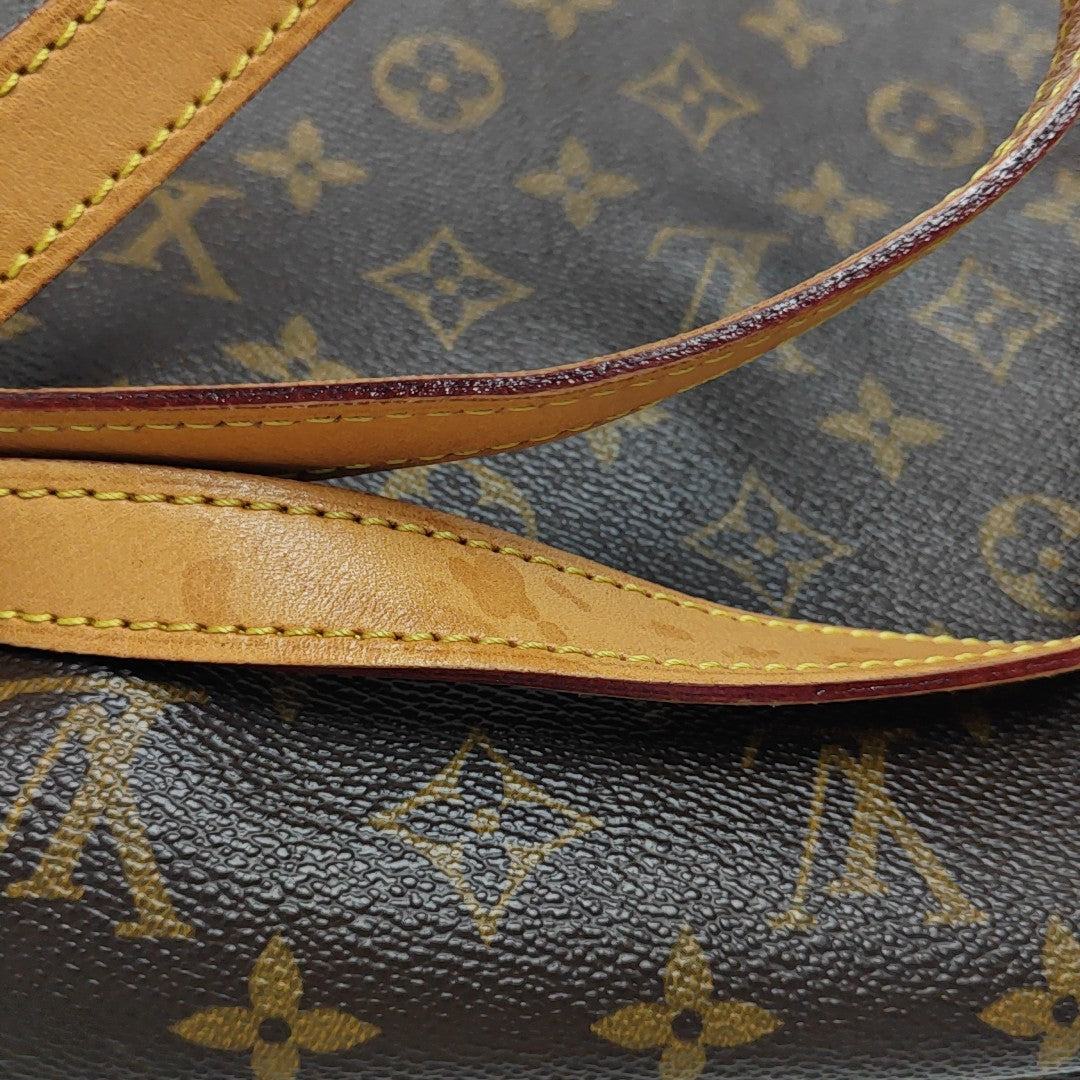 MUSETTE TANGO Monogram Coated Canvas Brown