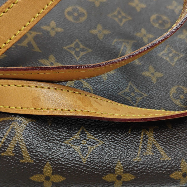 MUSETTE TANGO Monogram Coated Canvas Brown