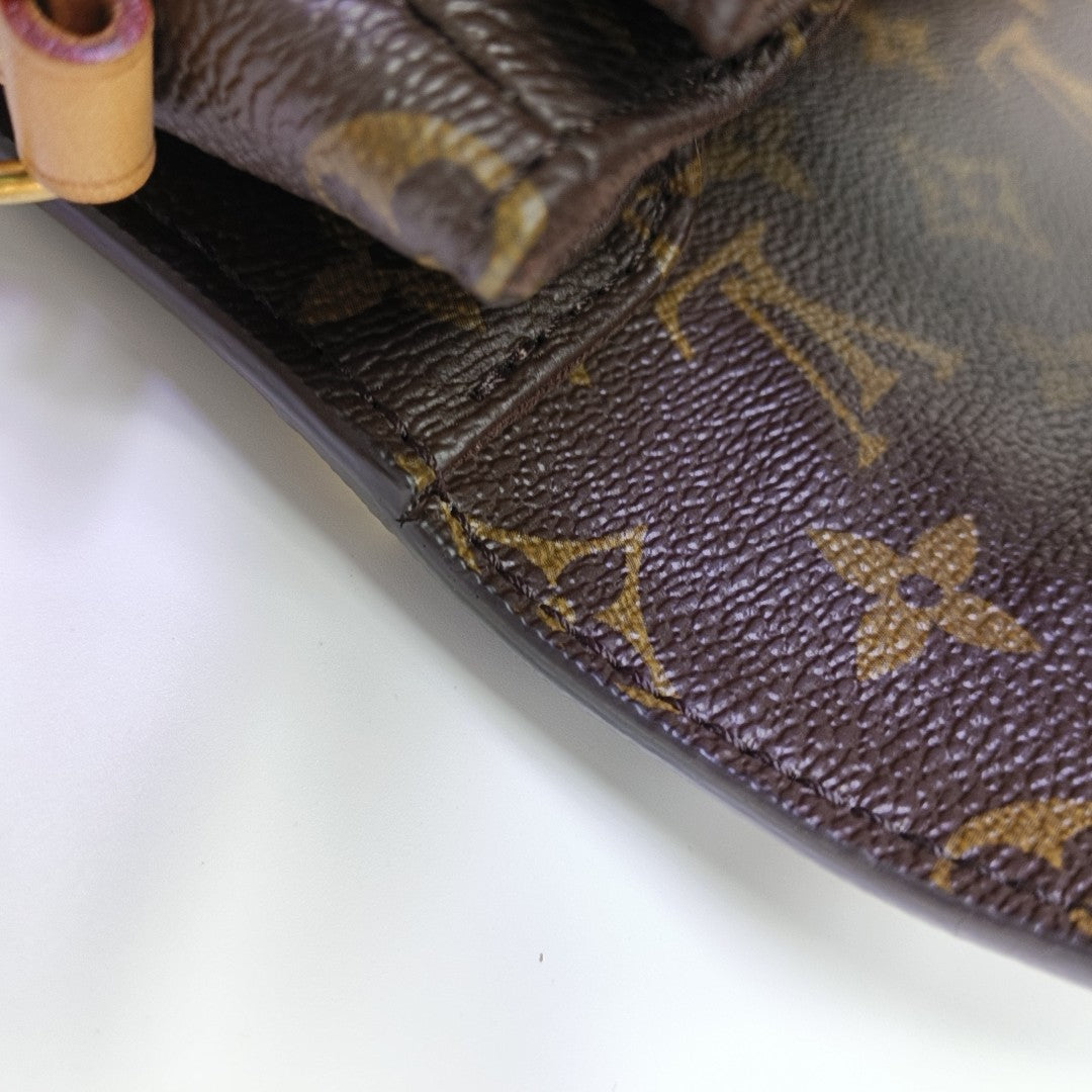 MÉTIS MM Monogram Coated Canvas Brown