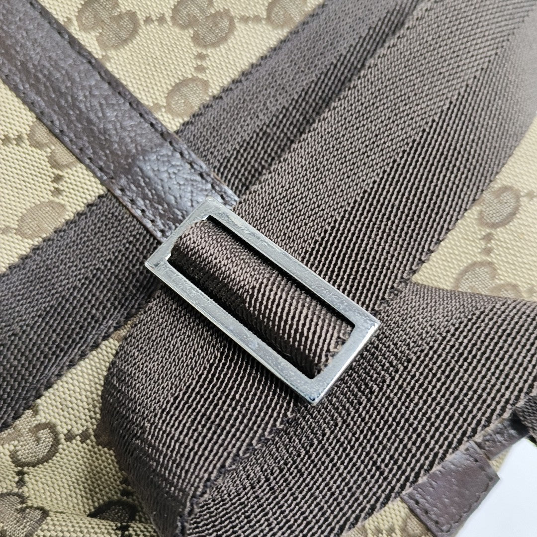 Monogram Coated Canvas Brown