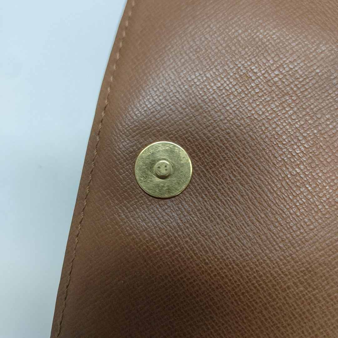 MUSETTE TANGO Monogram Coated Canvas Brown