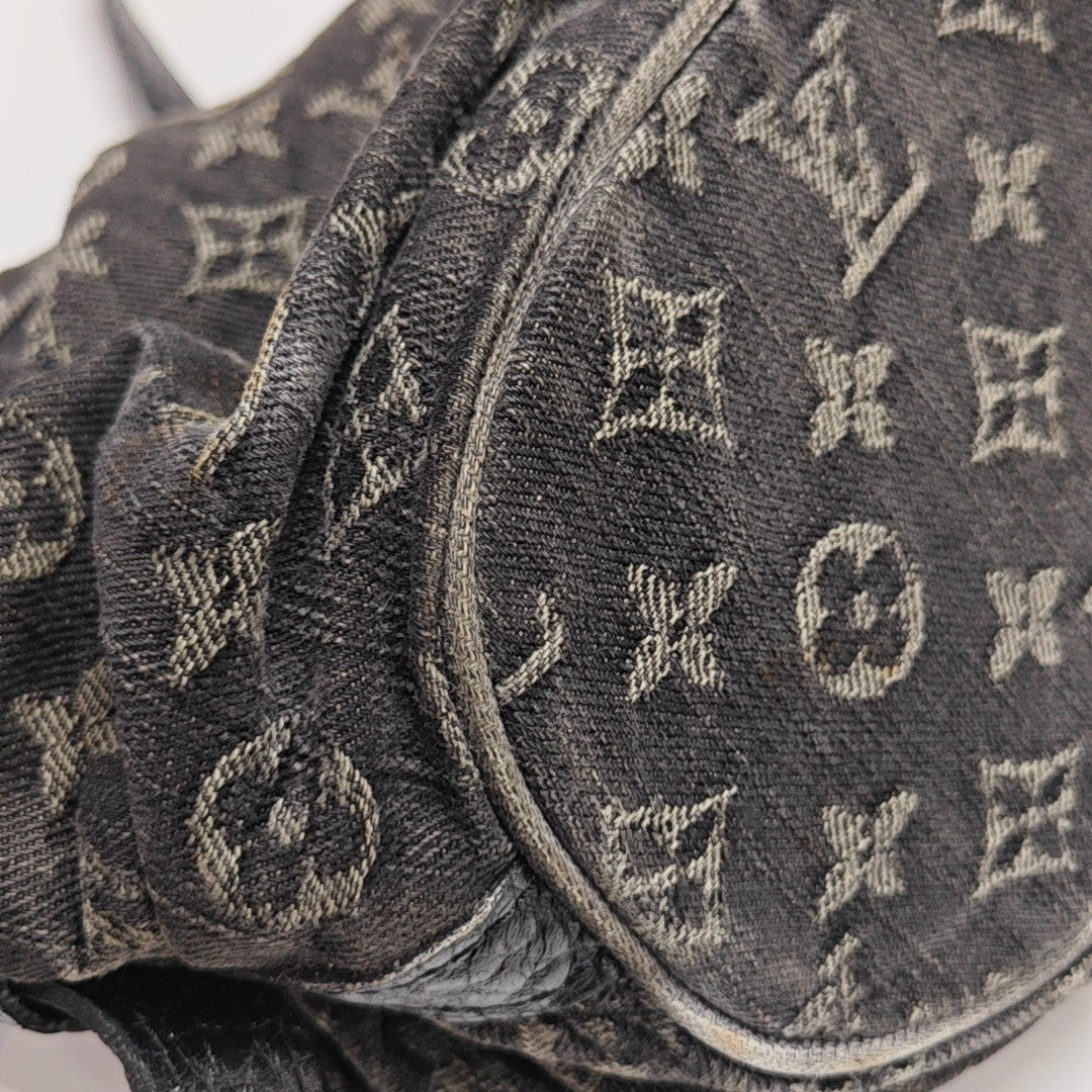 SOLAR Monogram Denim Black