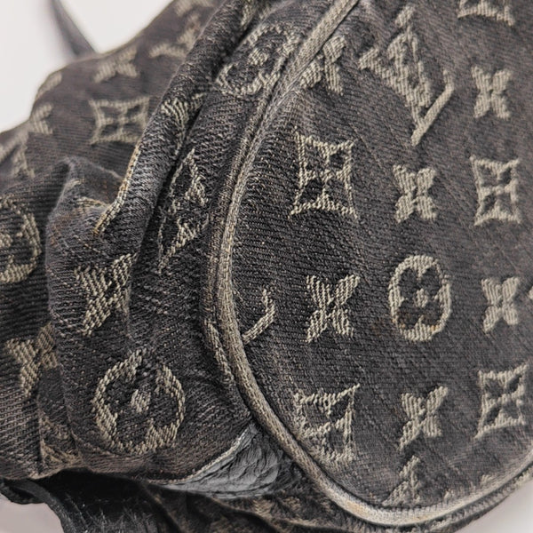 SOLAR Monogram Denim Black