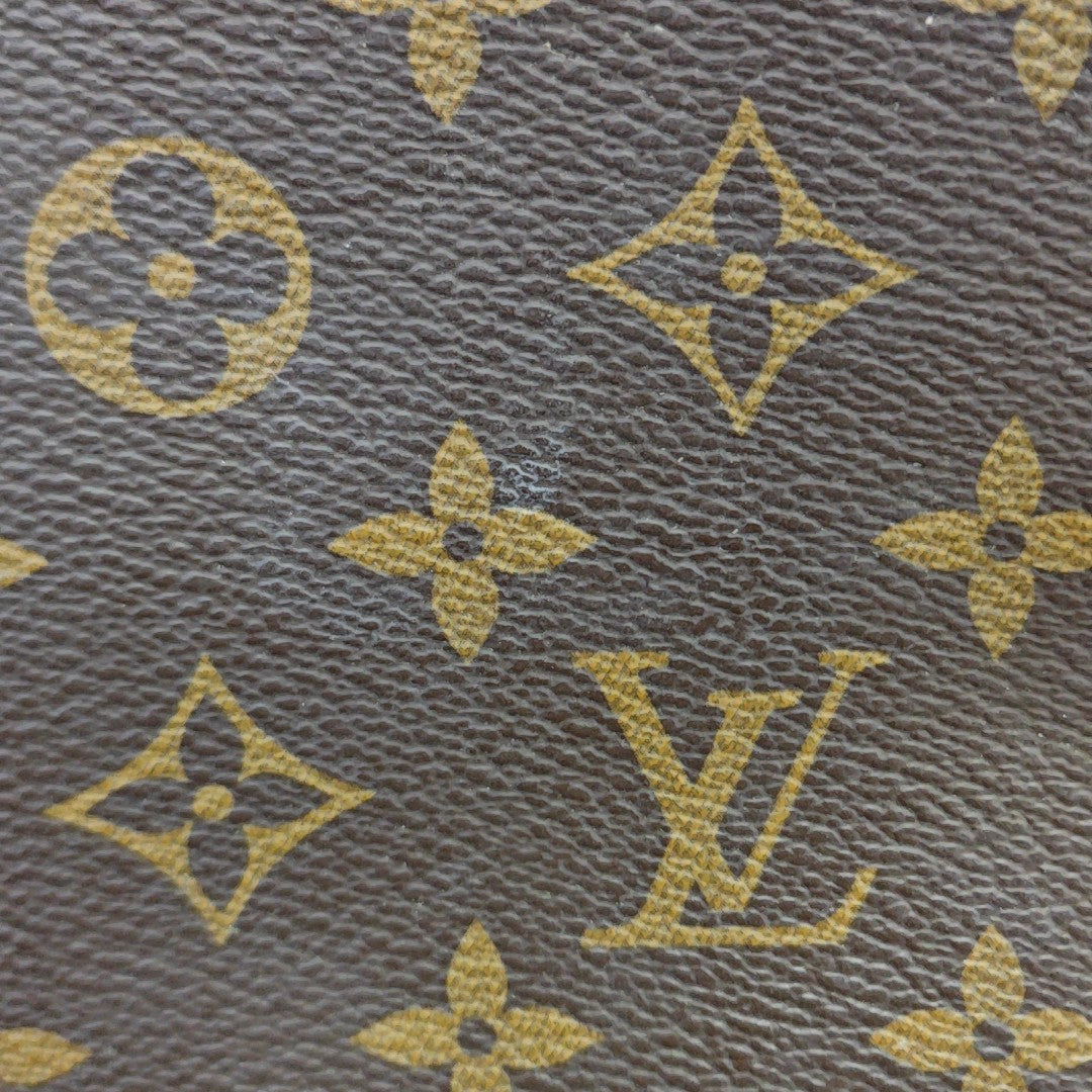 LOCKY BB Monogram Coated Canvas Red