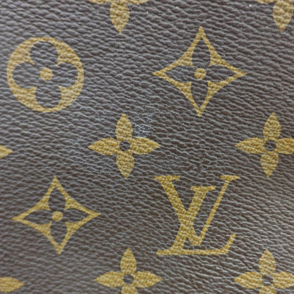 LOCKY BB Monogram Coated Canvas Red