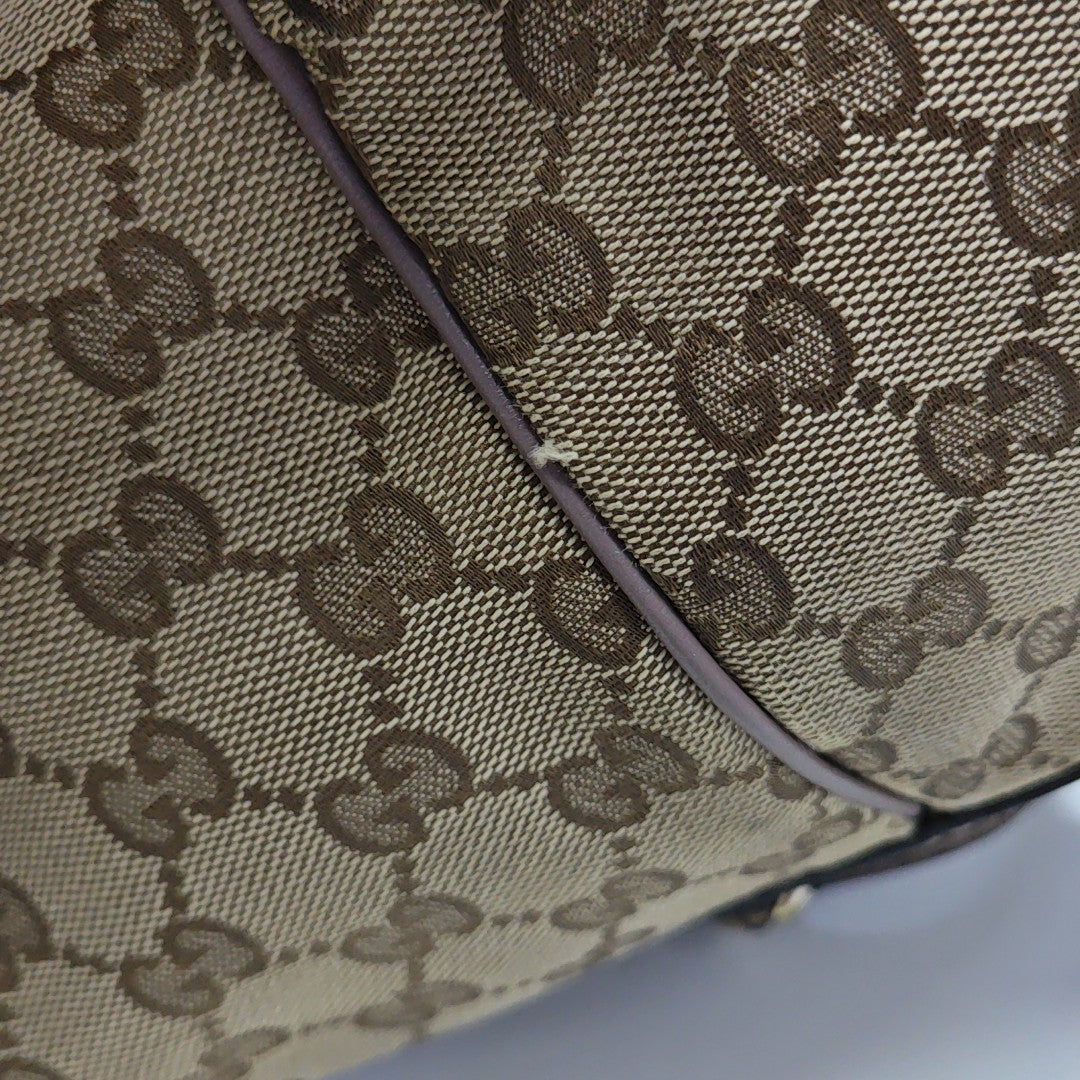 Mayfair Monogram Canvas Brown