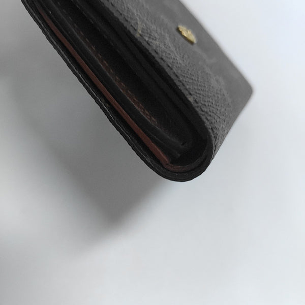 ROSALIE Monogram Coated Canvas Brown Wallet