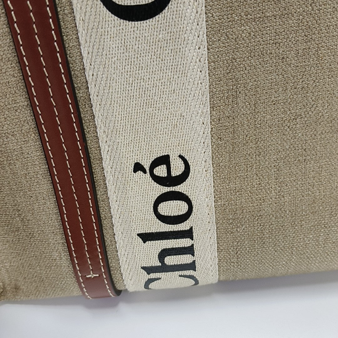 Woody Medium Canvas Beige