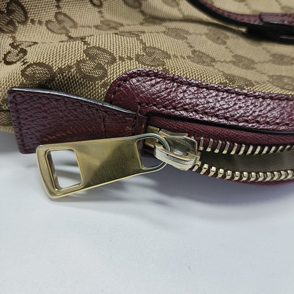 Bree Monogram Canvas Beige