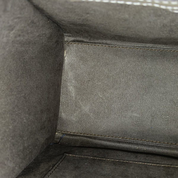 LUGGAGE Micro Calfskin Gray