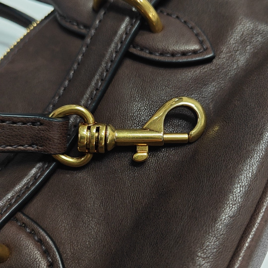 Aventure Mini Lambskin Brown