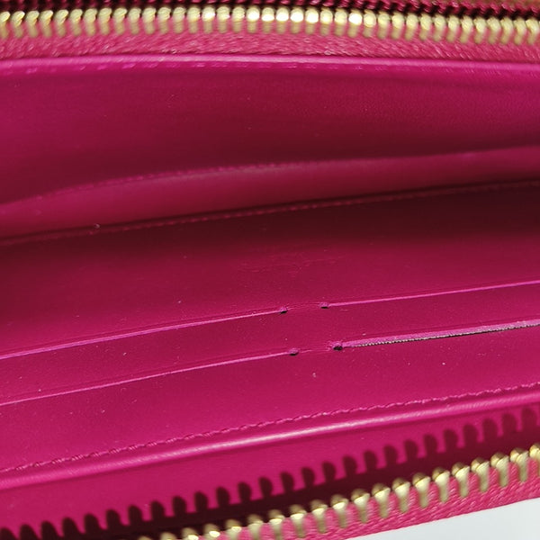 ZIPPY Patent Leather Red Wallet