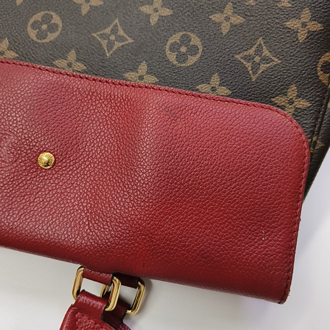 VÉNUS Monogram Coated Canvas Brown