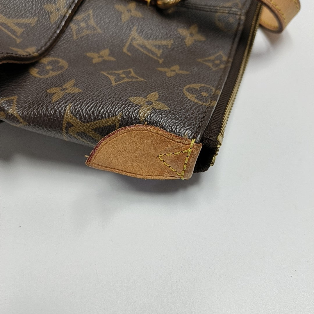 TOTALLY MM Monogram Coated Canvas Brown