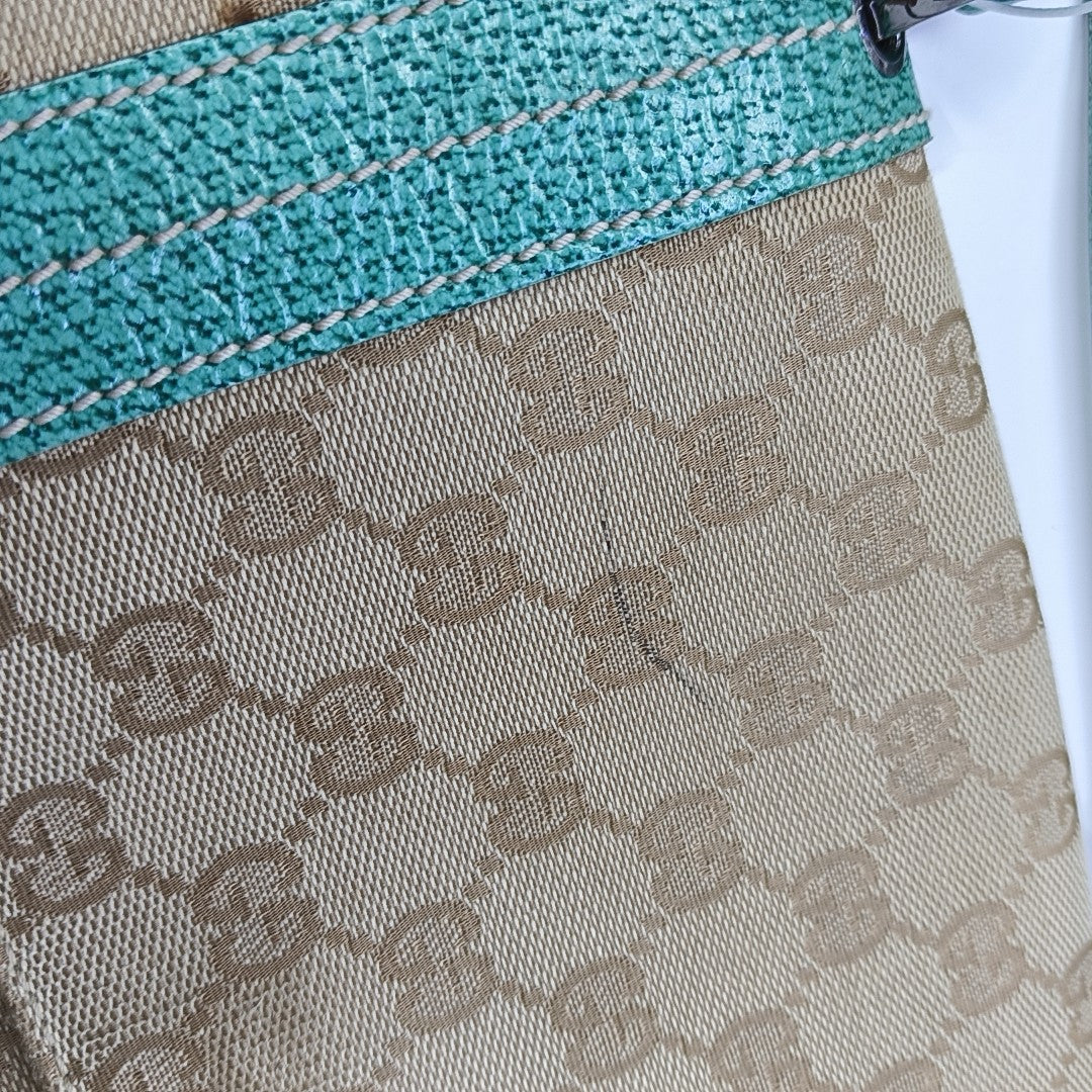 Monogram Canvas Top Handle Bag Beige