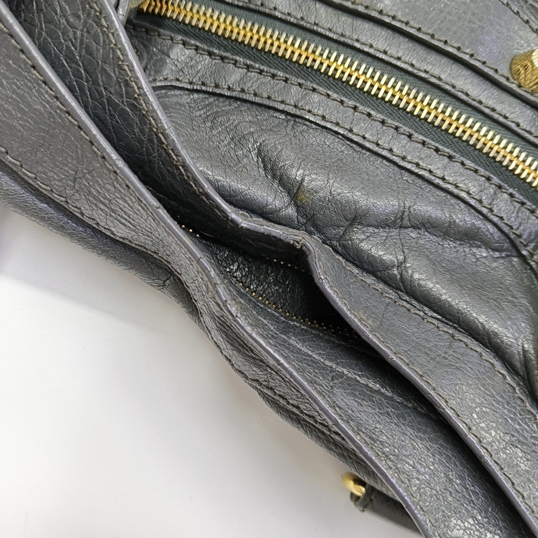 Classic City Medium Lambskin Gray