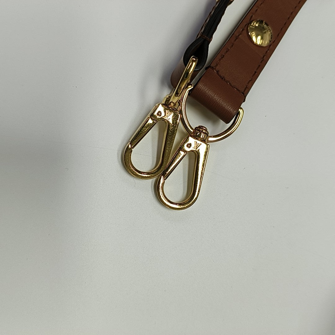 DAUPHINE Mini Monogram Coated Canvas Brown